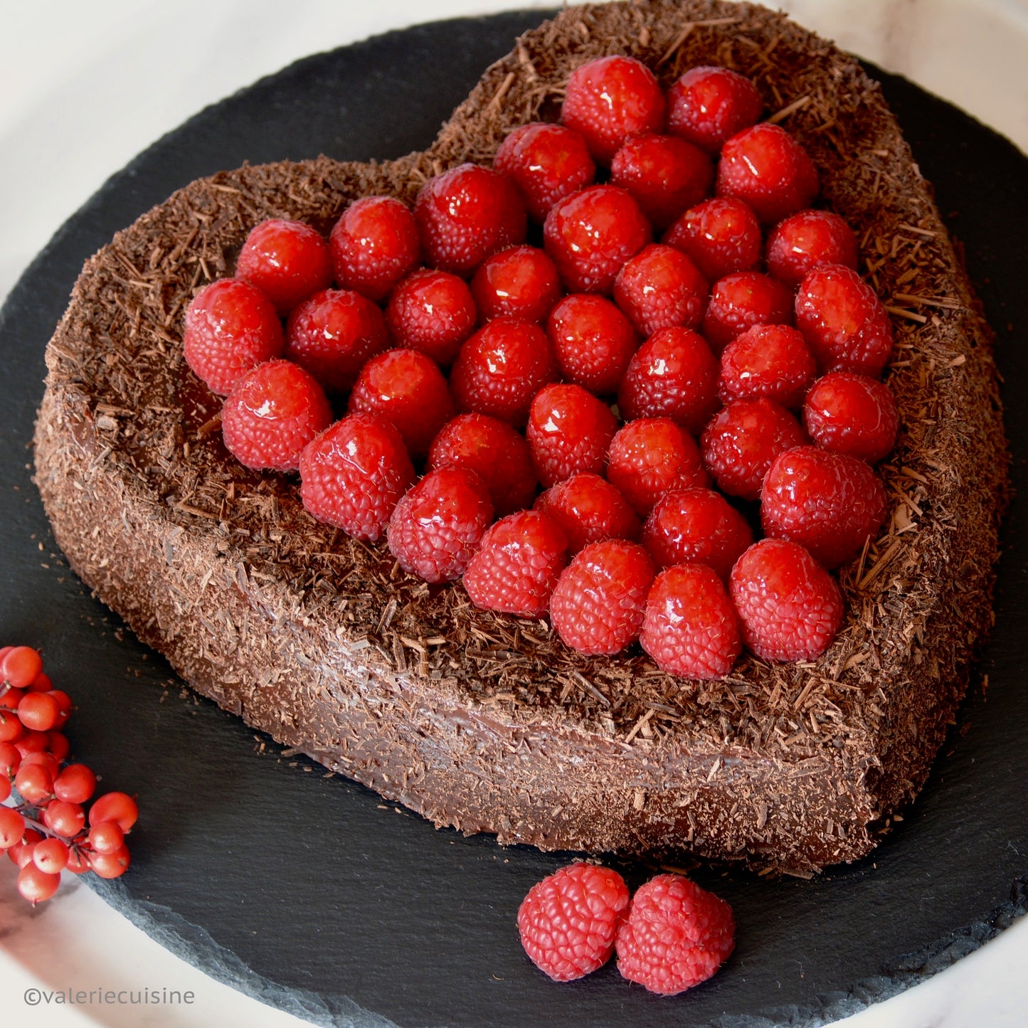 Chocolate Raspberry Cake