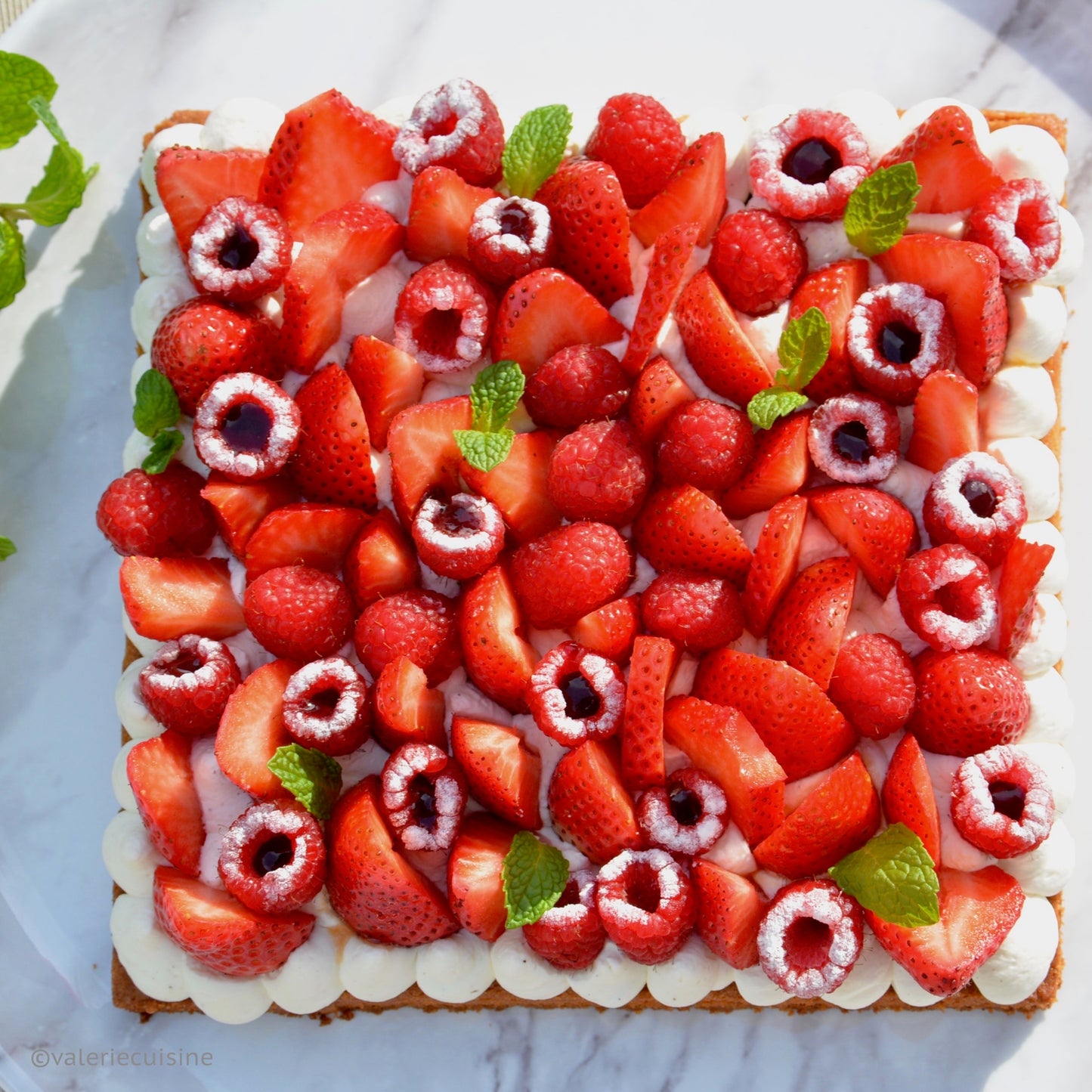 Strawberry Sablé Breton Tarte