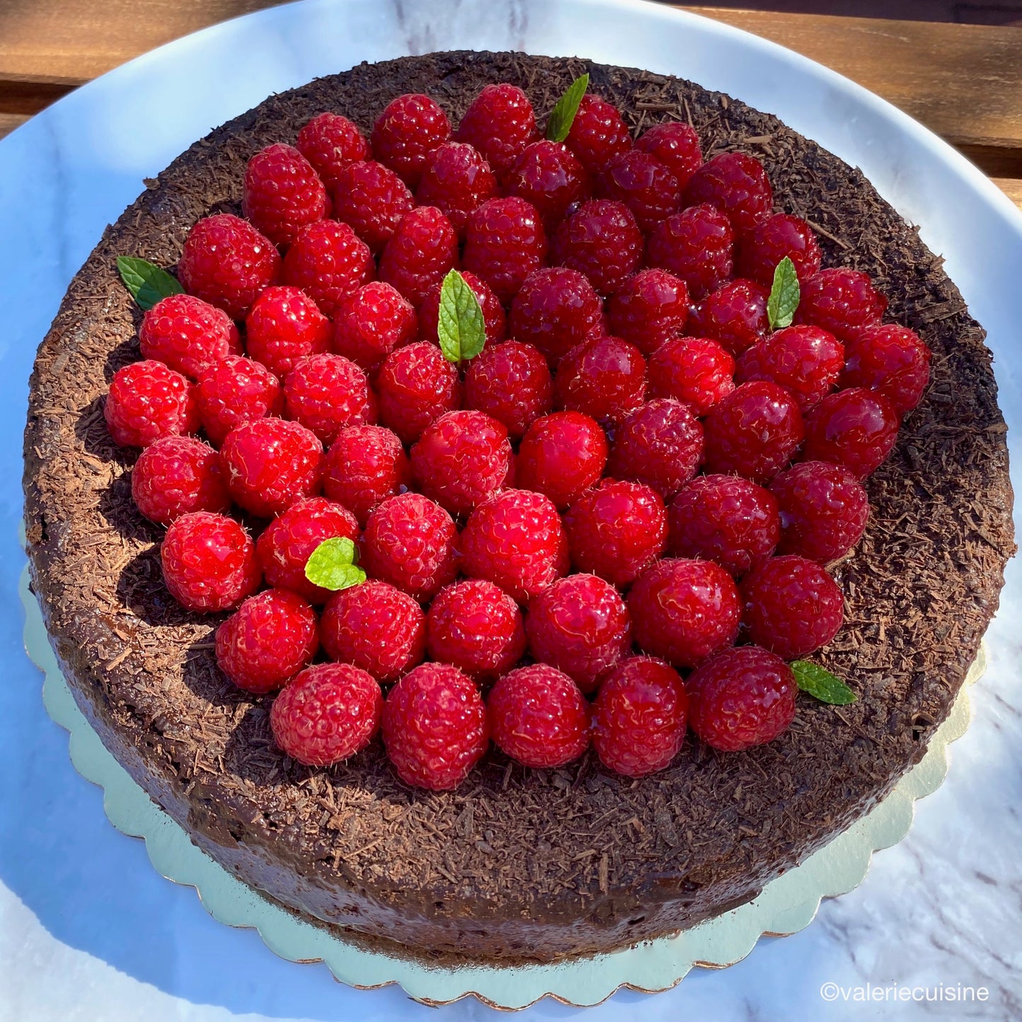 Chocolate Raspberry Cake