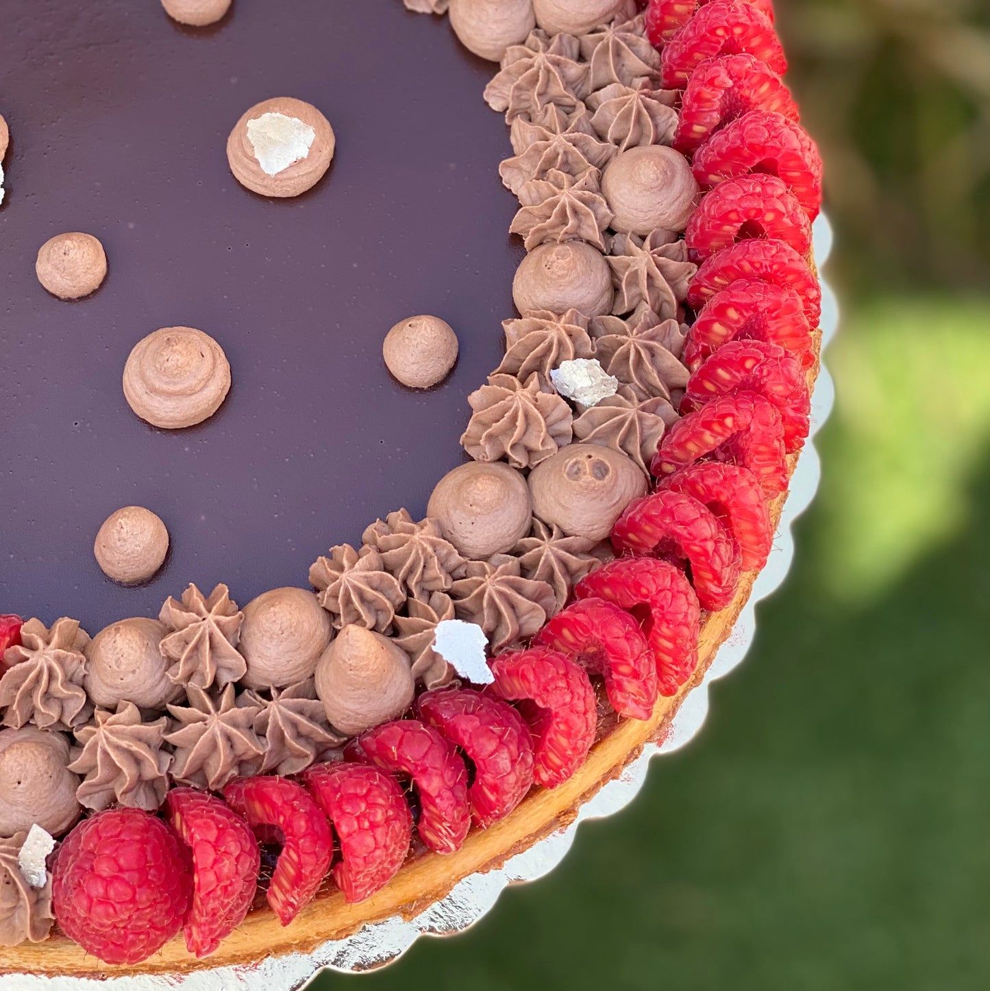 Chocolate Raspberry Tart