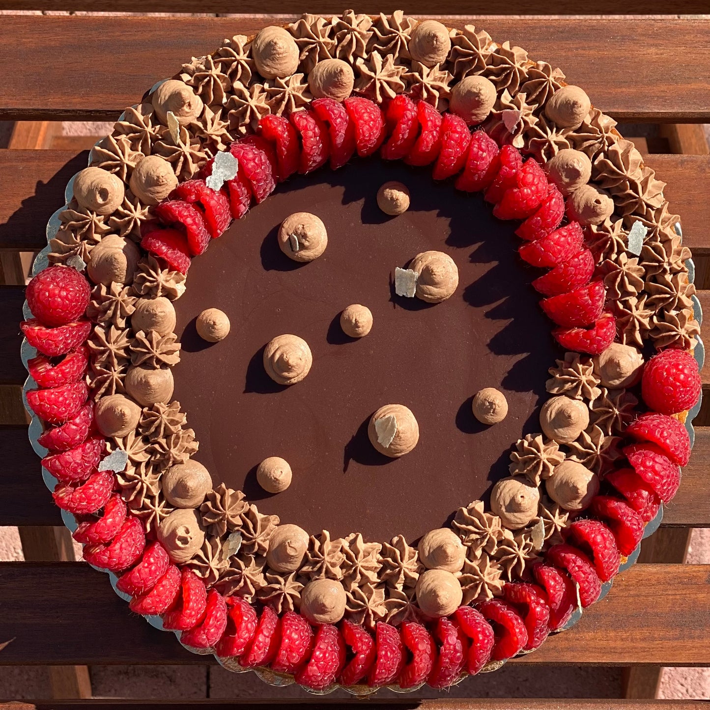 Chocolate Raspberry Tart