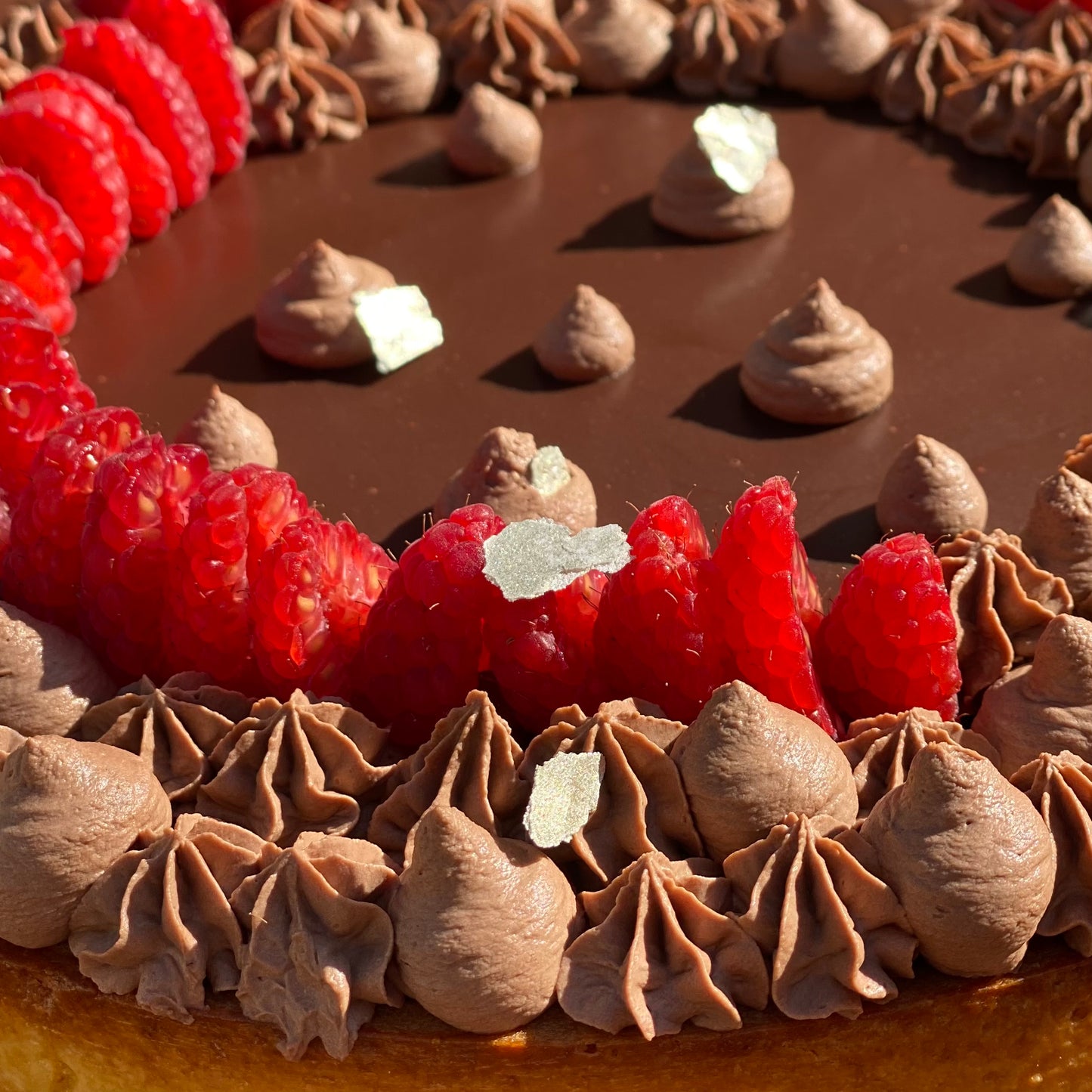 Chocolate Raspberry Tart